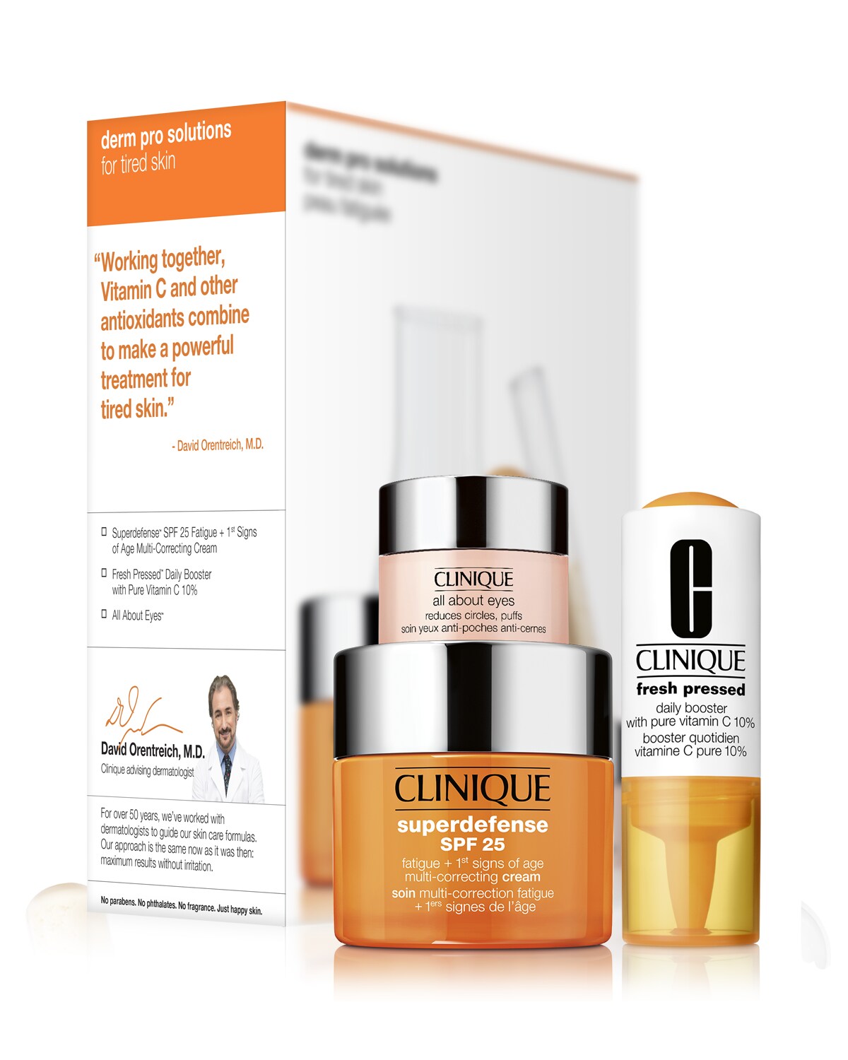 DERM PRO :TIRED SKIN<br>הסט שיעיר ויאיר את עורך