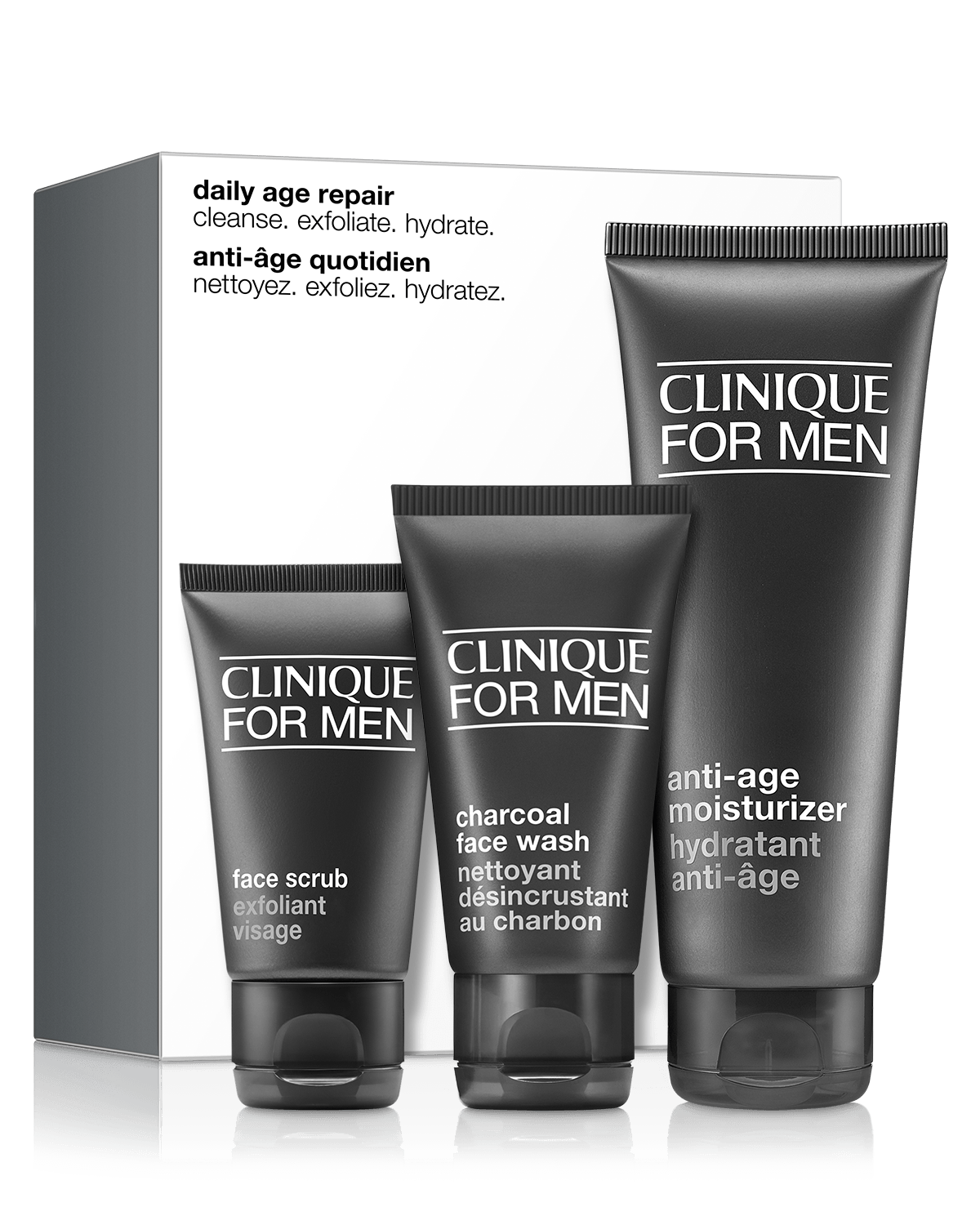 Daily Age Repair: Clinique For Men Set<br>מארז אנטי-אייג'ינג לגבר