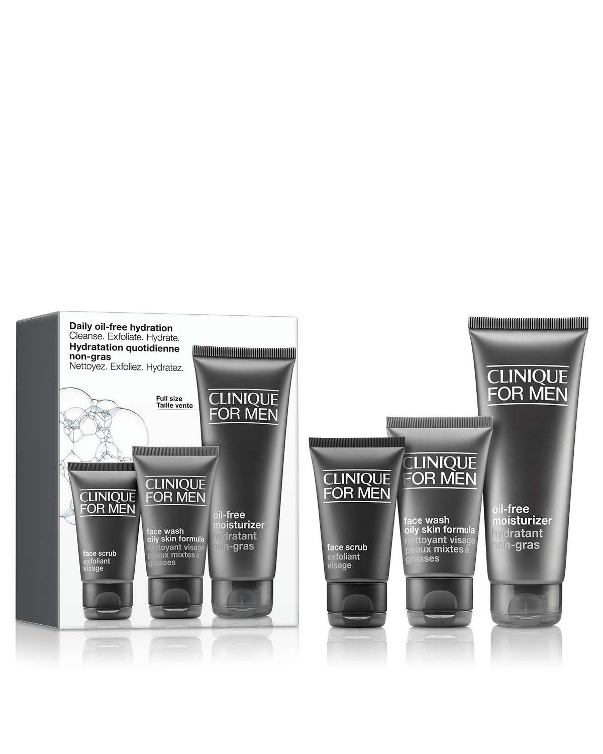 Clinique For Men Skincare Essentials<br>הטיפוח המושלם לגבר