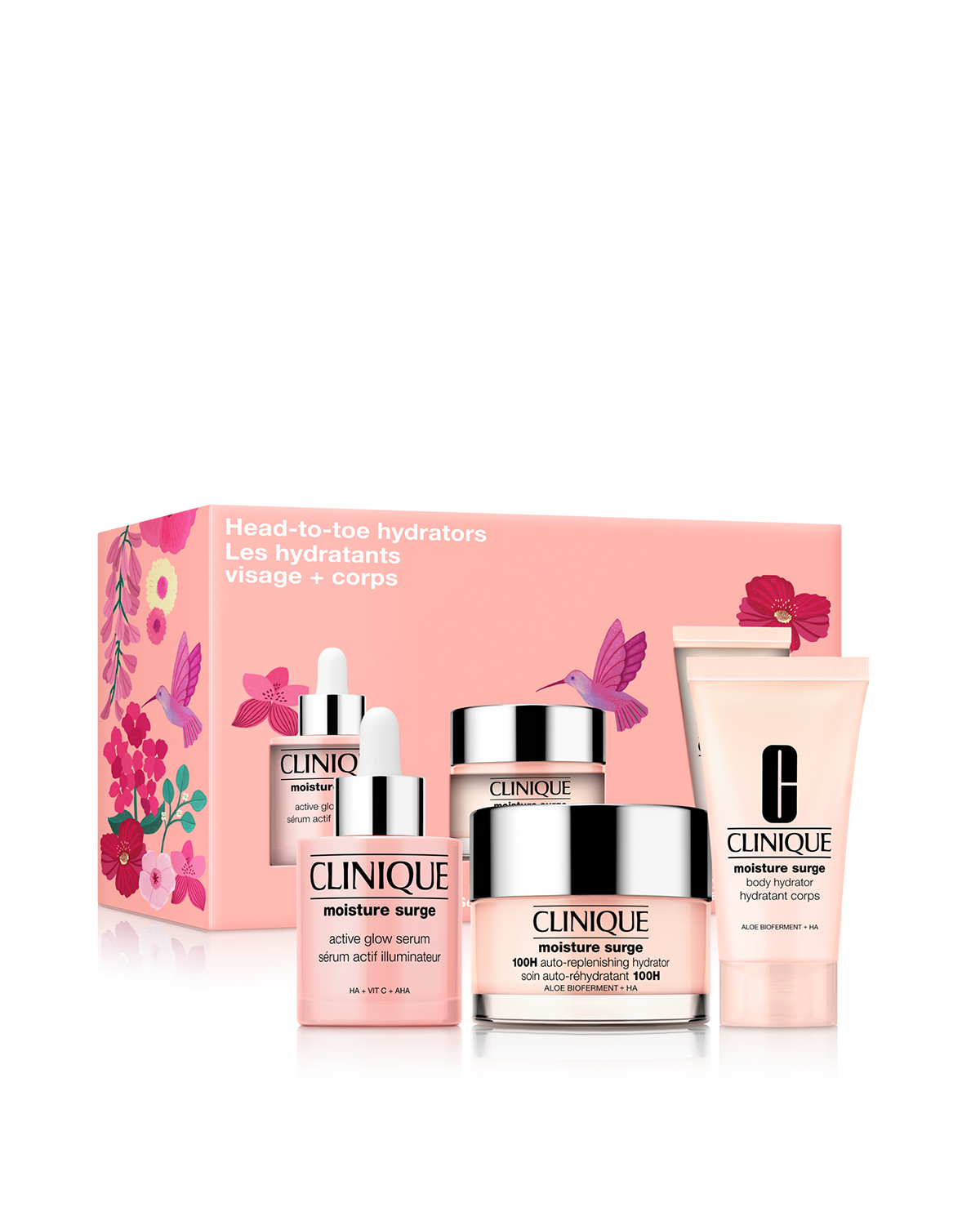 Head-To-Toe Hydrators Skincare Set<br>מארז לעור קורן וזוהר מכף רגל ועד ראש
