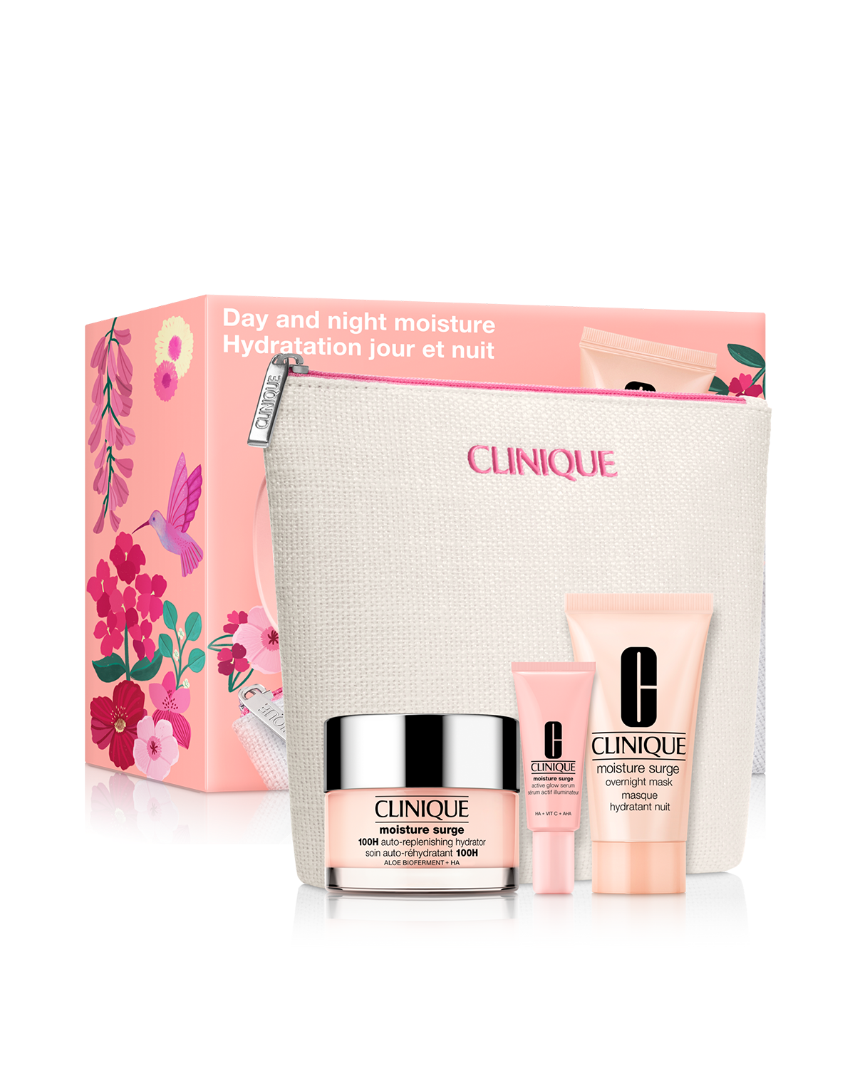 Day And Night Glow<br>מארז Moisture Surge ליום וללילה