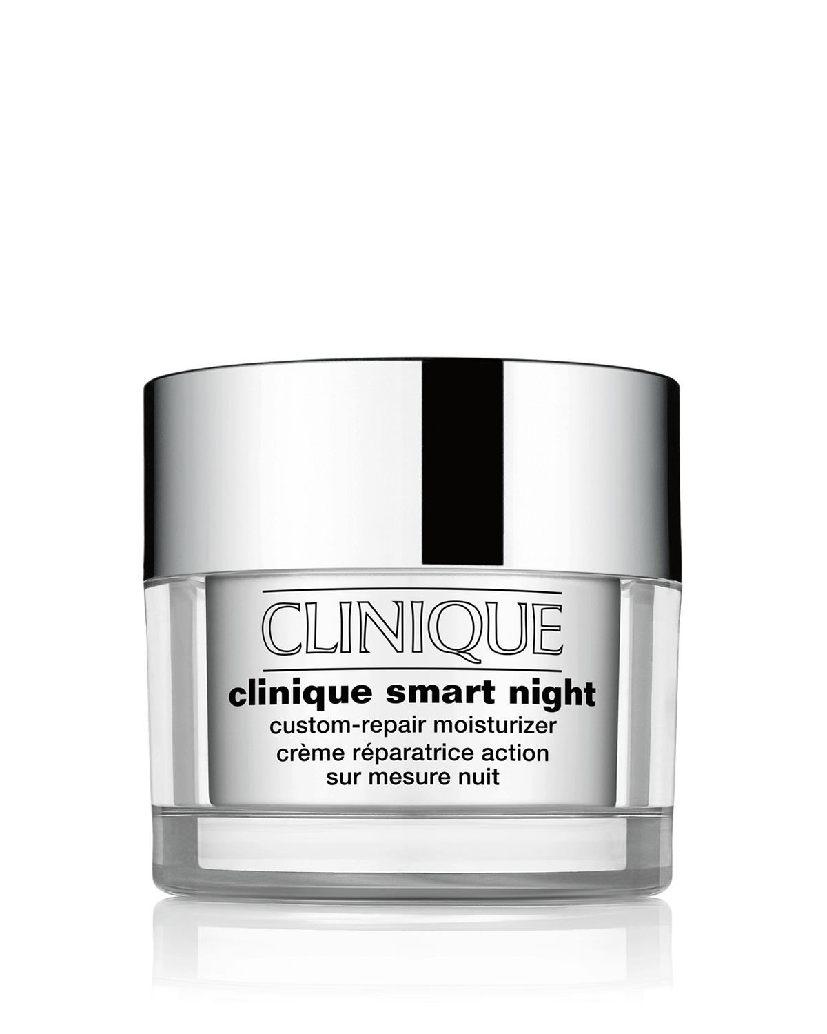 Clinique Smart Night™ Custom-Repair Moisturizer<br>קרם לחות אנטי-אייג'ינג לשימוש בלילה.<BR> לטיפול בקמטים, גוון עור לא אחיד, מיצוק ולחות.