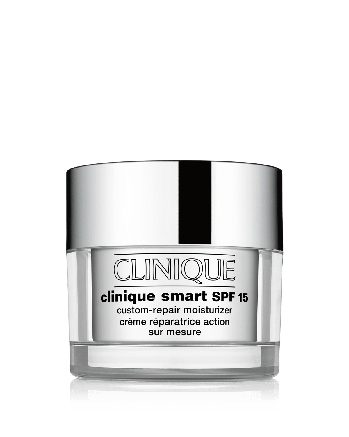 Clinique Smart™ Custom SPF15 Moisturizer<br>קרם לחות יום אנטי אייג'ינג<br>לטיפול בקמטים, גוון עור לא אחיד, מיצוק ולחות<br> עם SPF15.