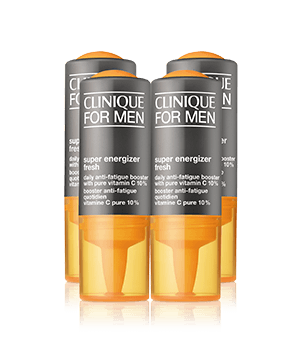 Clinique For Men Super Energizer™ Booter with pure 10% Vitamin C <br> קליניק לגבר <br> בוסטר ייומיומי ממריץ עם 10% ויטמין C