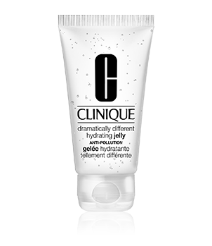 Dramatically Different&trade; Hydrating Jelly <br> Anti-Pollution <br> ג'ל לחות במרקם קליל במיוחד <br> 24שעות של לחות+הגנה מפני זיהום אוויר 