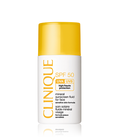 SPF50 Mineral Fluid For Face<br>תכשיר הגנה לפנים בעל SPF50