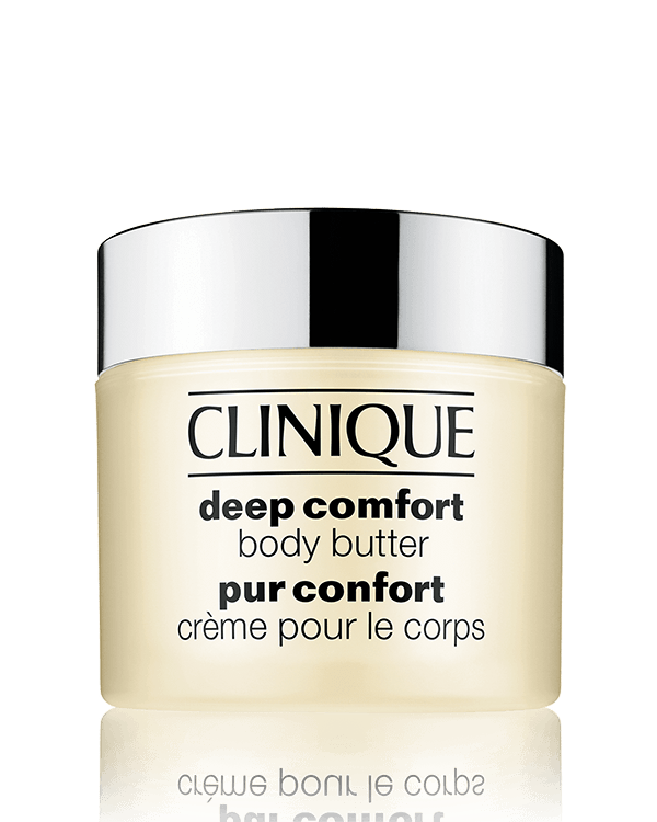 Deep Comfort™ Body Butter&lt;br&gt;חמאת גוף עשירה, קרם גוף יוקרתי, עשיר וחמאתי המרכך עור הנוטה ליובש. כה משיי שהעור שותה אותו מייד.