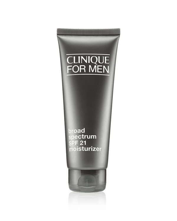 Clinique For Men™ SPF 21 Moisturizer&lt;br&gt;קרם לחות לגבר בעל מקדם הגנה SPF21, לחות קלילה ונטולת שומן + הגנה יומיומית מפני קרני UVA/UVB.