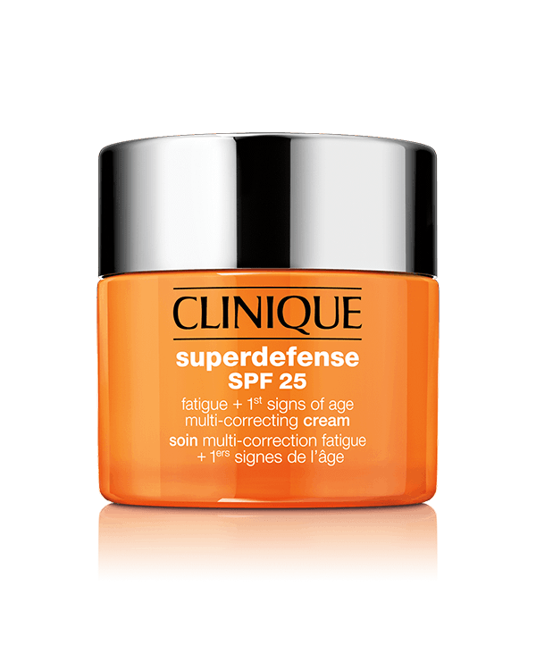 Superdefense SPF25 Fatigue &lt;BR&gt; קרם לחות לפנים הנלחם בסימני הגיל הראשונים, &lt;P align=right&gt;קרם לחות במרקם משיי בעל מקדם הגנה SPF 25 הנלחם בסימני עייפות. מעורר, מתקן ומגן על עורך מפני סימני גיל ראשונים&lt;/P&gt;