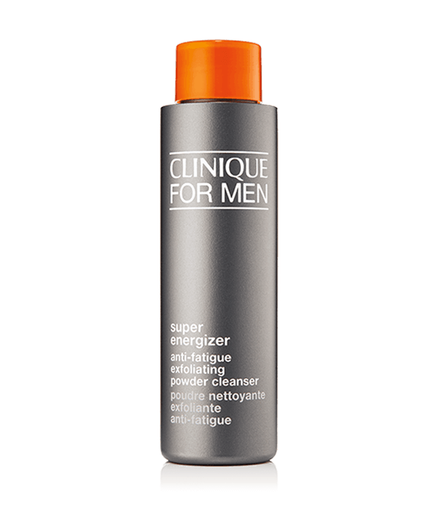 Clinique For Men Super Energizer™ Anti-Fatigue Exfoliating Powder Cleanser &lt;br&gt;אבקת סבון פיליניג לגבר