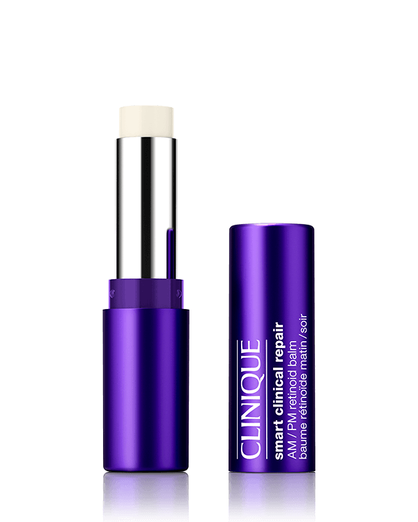 Clinique Smart Clinical Repair™ AM/PM Retinoid Balm&lt;br&gt;באלם רטינואיד לטיפול ממוקד בקמטים וקמטוטים., טיפול רטינואיד ממוקד לריכוך וטשטוש קווי יובש וקמטוטים עדינים באופן מיידי, ותיקון מראה קמטים עיקשים יותר לאורך זמן.