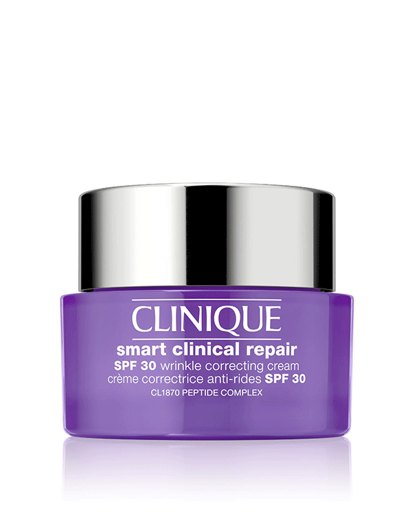 Clinique Smart Clinical Repair™ SPF 30 Wrinkle Correcting Cream&lt;BR&gt;קרם לחות לטיפול בקמטים וקמטוטים עם מקדם הגנה SPF30
