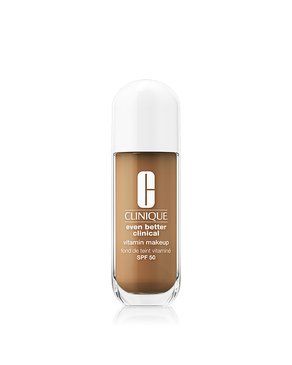 Even Better Clinical™ Vitamin Makeup SPF 50<br>מייקאפ עם SPF 50, מועשר בויטמינים למראה עור בריא, טבעי וזוהר.<br><b>גימור: </b>זוהר<br><b>כיסוי:</b> קליל, ניתן לבנייה