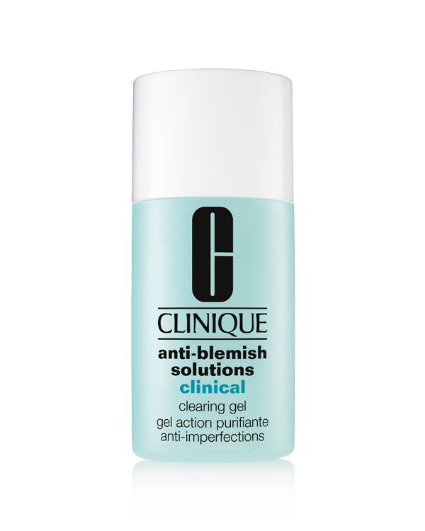 Anti Blemish Solutions™ Clinical Clearing Gel &lt;br&gt; ג&#039;ל לטיפול נקודתי בפצעים ופצעונים, &lt;P align=right&gt;ג&#039;ל לייבוש נקודתי של פצעים ופצעונים ומניעת התפרצותם של פצעונים עתידיים. &lt;BR&gt;נוסחה ייחודית המספקת תוצאות הזהות למרשם רפואי לטיפול בפצעונים כבר מהשימוש הראשון.&lt;/P&gt;