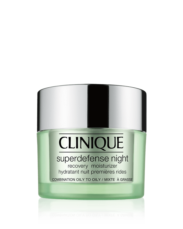 Superdefense™ Night Recovery Moisturizer&lt;br&gt;קרם לחות אנטי-אייג&#039;ינג ללילה, תכשיר לחות ללילה, המסייע לעור בתיקון נזקים.